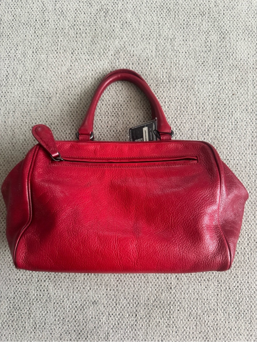 Bottega Veneta Red Leather Top-Handle Women’s Bag